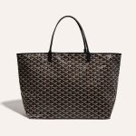 Goyard Saint Louis GM Tote Bag Black - Image 2
